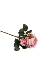 Rose "Cambridge" Langstammet kunstig blomst, 64 cm